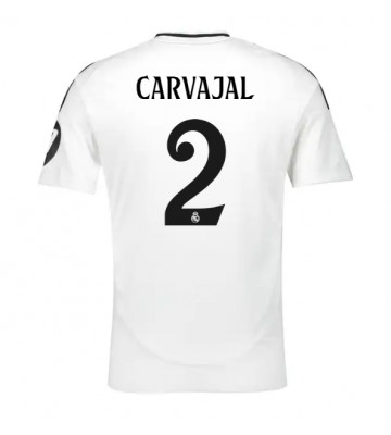 Real Madrid Daniel Carvajal #2 Hjemmebanetrøje 2024-25 Kort ærmer